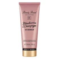 Body Lotion Beauty Brand 071 Strawberry Shimmer Feminino 236ML