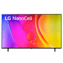 TV 50 LG 50NANO80SQA Thinq Ai/ Smart/ 4K/ Uhd/ Preto