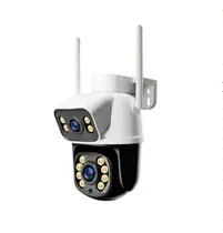 Camara IP Sate A-CAM8008D 6MP 2CAM Blanco Outdoor