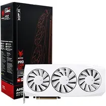 Placa de Vídeo XFX Mercury Oc Gaming White Edition 16GB Radeon RX9060 XT GDDR6 - RX-96TMERCW9