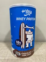 +Mu Whey Protein Chocolate Con Coco 450G Plastico Azul