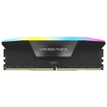 Memória Corsair Vengeance RGB, DDR5 16GB (1X16GB), 5600MHZ, CMH16GX5M1B5600C40, Preto