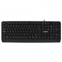 Teclado USB Satellite AK-932 Espanhol Preto