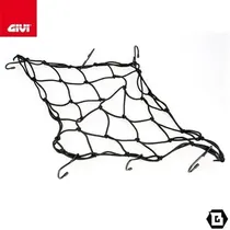 Rede Elastica para Fixacao de Objetos Ou Capacete No Bagageiro Da Motocicleta Givi T10N