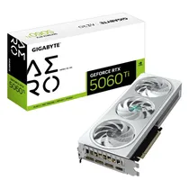Placa de Vídeo Gigabyte Nvidia Geforce RTX 5060 Ti 8GB GDDR7 - GV-N506TAERO OC-8GD