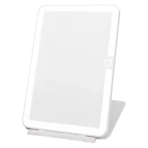 Espelho Portátil para Maquiagem Satellite A-M21 LED - Branco