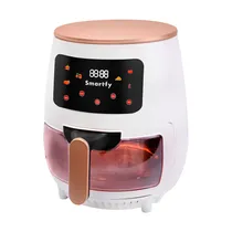 Fritadeira Elétrica Air Fryer Smartfy AF01W - 900W -3.6L - 110V/60HZ - com Visor - Branco