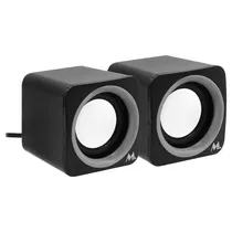 Speaker Mtek SP-U04 USB Estéreo - Preto