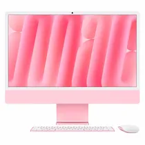 Imac Apple 2024 MWUG3LL/A M4 16GB 256GB SSD Tela 24" 4.5K - Rosa