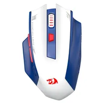 Mouse Redragon Woki M994WBR Branco Azul Sem Fio
