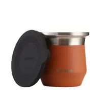 Terrano Guampa Acero Inox Flap Tapa Goma AC403060414 Acero/Metal 170ML Terracotta