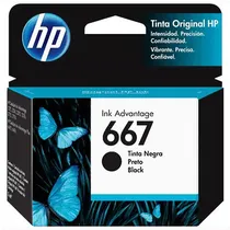 Cartucho HP 667 3YM79AL para Impressora HP – Preto