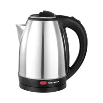 Jarra Eléctrica Mega Star TM9506 1.8L 1500W 220V Plata - Negro