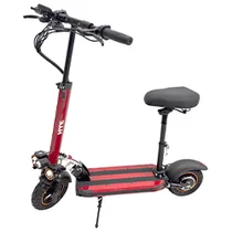 Patinete Elétrico com Assento Hye S12 Pro 10" - Vermelho