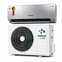 Ar Condicionado Inverter Conlux Top Line Silver / TOP-1222050/ 60 12.000BTU - Quente / Frio com Kit - Wifi - 220V / 50-60HZ