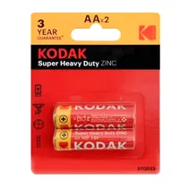 Pilha de Zinco AA Kodak Super Heavy Duty X 2