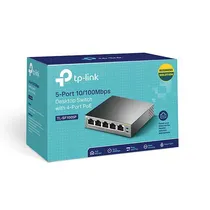 Hub Switch TP-Link 05P TL-SF1005P 10/100 O 4P Poe