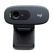 Webcam Logitech C270 HD 30 FPS Microfone Integrado 960-000694 – Preto