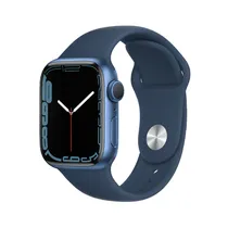 Apple Watch S7 MKN83LL/A 45MM Blue