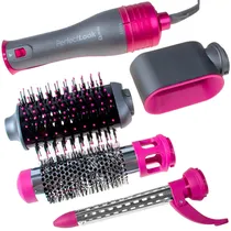 Kit Escova Secadora Quanta Perfectlook 4 Em 1 QTKCS7001 1300W Bivolt 50-60HZ