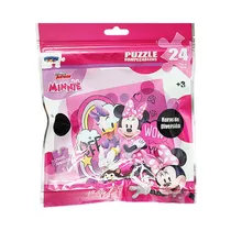 Rompecabezas Foster Games Disney Minnie Mouse 11176-MN 24 Piezas