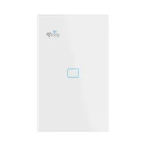 4LIFE Interruptor Smart de Pared FLT1SWW Wifi Wall 1 Gang
