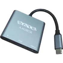 Hub 3P Satellite USB-C A-HUBC56 HDMI/USB3.0 Cinza