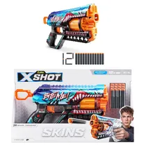 X-Shot Skins Griefer - Lançador de Dardos de Foam Multicolor