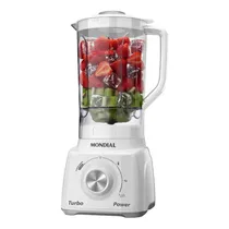 Liquidificador Mondial Turbo Power L-99-WG com 500W/3 Velocidades/220V - Branco