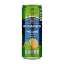 Sanpellegrino Natur. Limone/Menta Lata 330ML