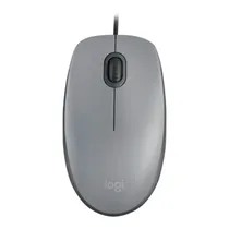 Mouse Logitech M110 Silent Optico USB Cinza 910-006757 M110