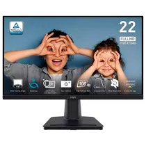 Mon 22 MSI Pro MP225V FHD 1MS 100HZ HDMI/VGA Preto