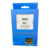 Conversor Mini Av HDMI - Branco