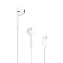 Fone de Ouvido Apple Earpods USB-C A3046 MTJY3BZ com Microfone - Branco