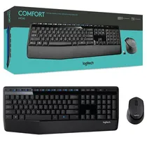 Logitech Teclado + Mouse Wireless MK345 Esp 920-007820 Negro