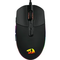 Redragon Mouse M719-RGB Invader 10000 Dpi USB Negro