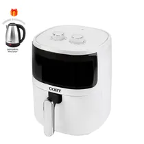 Fritadeira Elétrica Air Fryer Coby Ventana Family Home - 1500W - 5L - com Jarra Elétrica Coby - 110V/60HZ - Branco