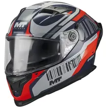 Capacete MT Helmets Braker SV Cockpit C5 - Fechado - Tamanho L - com Óculos Interno - Gloss