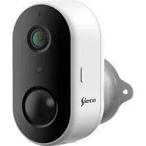 Sieco Camara IP S46 1080P Exterior/Wifi Blanco/Negro