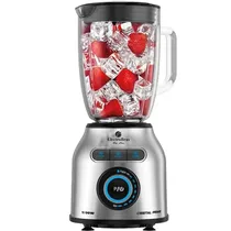 Electrobras Licuadora EBL-10 1.8L 1200W/8VEL/220V/Jarra Vidrio Gris