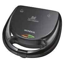 Sanduicheira Mondial Fast Grill s-12 - 750W - 220V - Preto