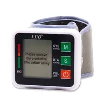 Medidor de Pressao Luo A Pilha ZK-W863XC para Braço / Tela LCD - Branco