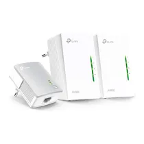 Repetidor Wireless TP-Link TL-WPA4220T Kit - 3 Tomadas - 300MBPS - Branco