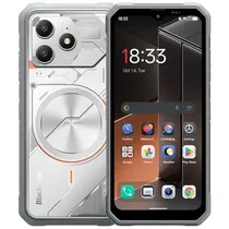 Celular Smartphone Blackview Fort 100 / Dual Sim / 128GB / 8GB Ram / 6.56" / 16-13MP / Android 16 - Lunar White