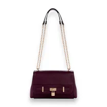 Bolso Bandolera Femenino Guess Bartleson Convertible Burgundy