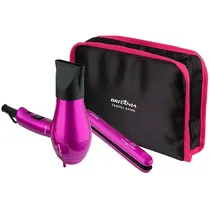 Kit Secador de Cabelo Britânia Kit Travel Shine Bivolt + Chapinha
