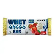 Nutrata Whey Grego Bar Morango c/Chantilly 11G