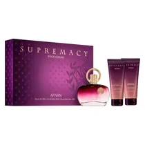Kit Afnan Supremacy Purple Perfume Eau de Parfum Feminino 100ML + Shower Gel + Body Lotion