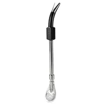 Bomba Stanley Classic Mate Straw - Prata/Preto