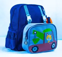 Original Mochila Chico MZ-036 DTM Azul Marino